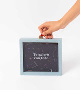 Hucha "Te quiero con todo"
