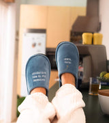 Zapatillas "Levántate Pie derecho" Smiley