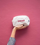 Estuche bordado "Mamá"