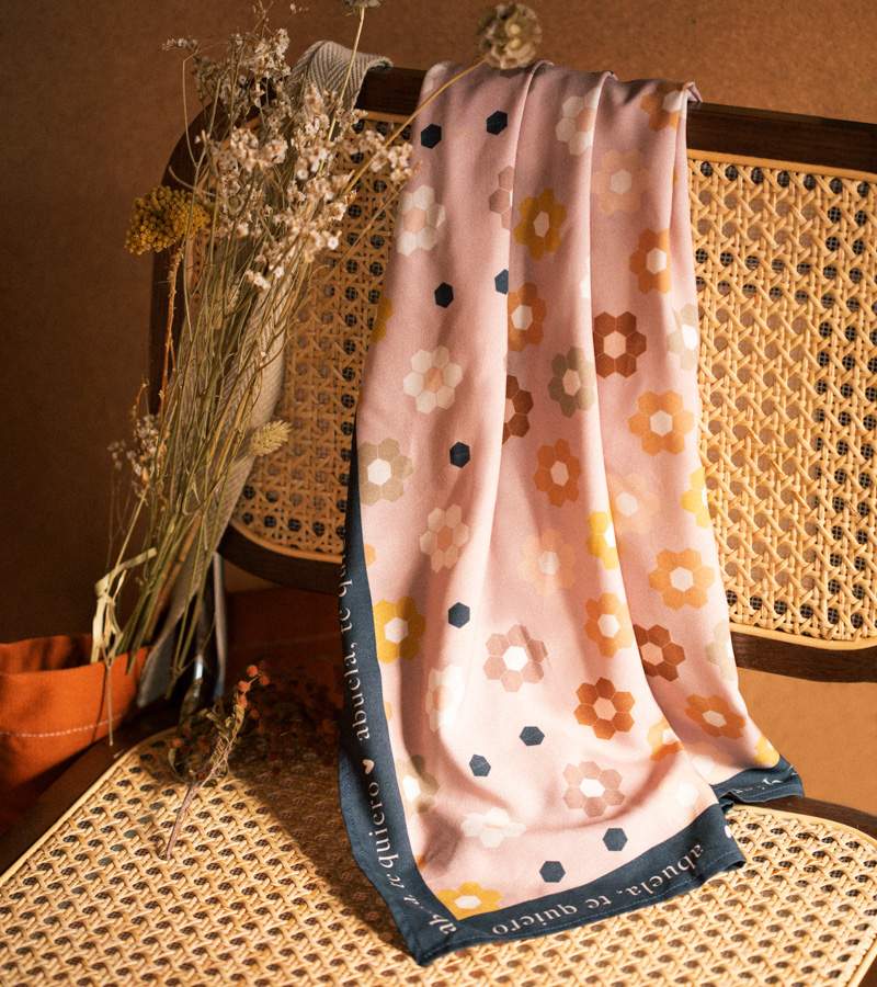 Pañuelo rectangular "Abuela, te quiero"