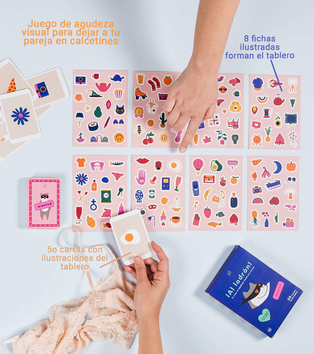 Juego de cartas para parejas "¡Al ladrón!"