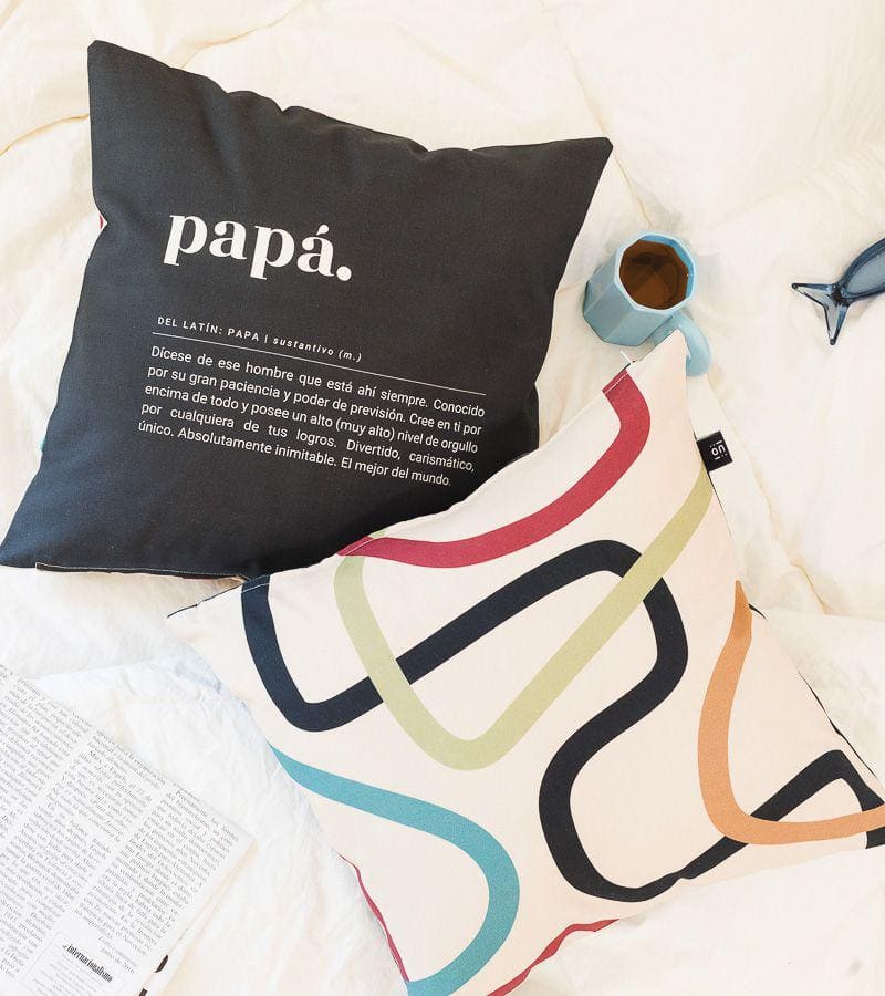 Funda de cojín "Papá. Definición"