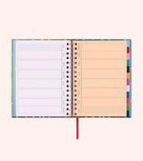 Agenda Escolar "En la Flor de la Vida" Semana Vista 2023-24