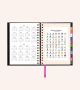 Pack "ENERGÍA" de Agenda Semana Vista 2024 + Papelería