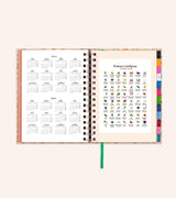 Pack "VIDA" de Agenda Semana Vista 2024 + Papelería y Taza