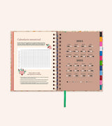 Pack "VIDA" de Agenda Semana Vista 2024 + Papelería y Taza