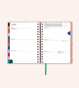 Pack "VIDA" de Agenda Semana Vista 2024 + Papelería y Taza