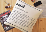 Funda de cojín "Papá - definición"