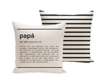 Funda de cojín "Papá - definición"