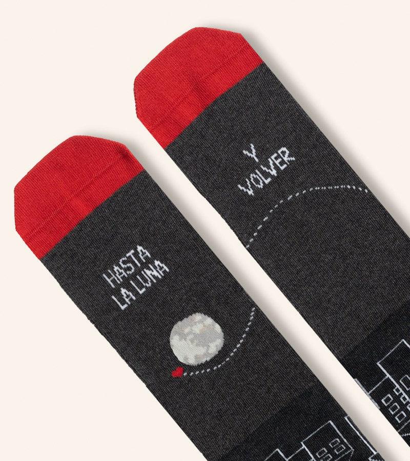 Calcetines "Hasta la Luna y volver"