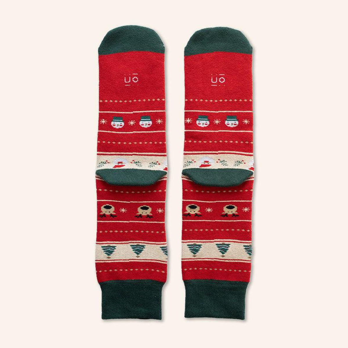 Calcetines "Familia ayudante de Papá Noel"