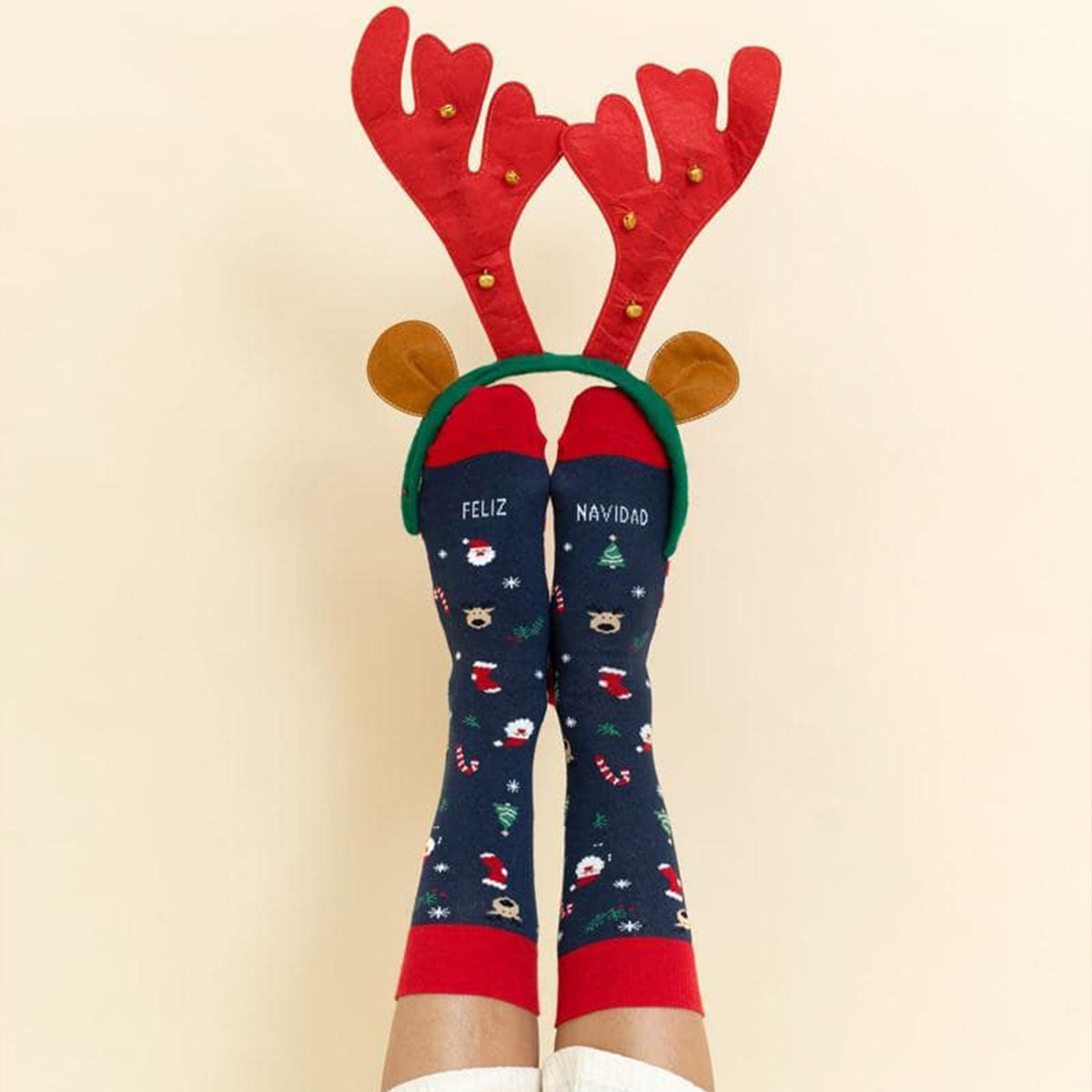 Calcetines "Feliz Navidad" - low impact