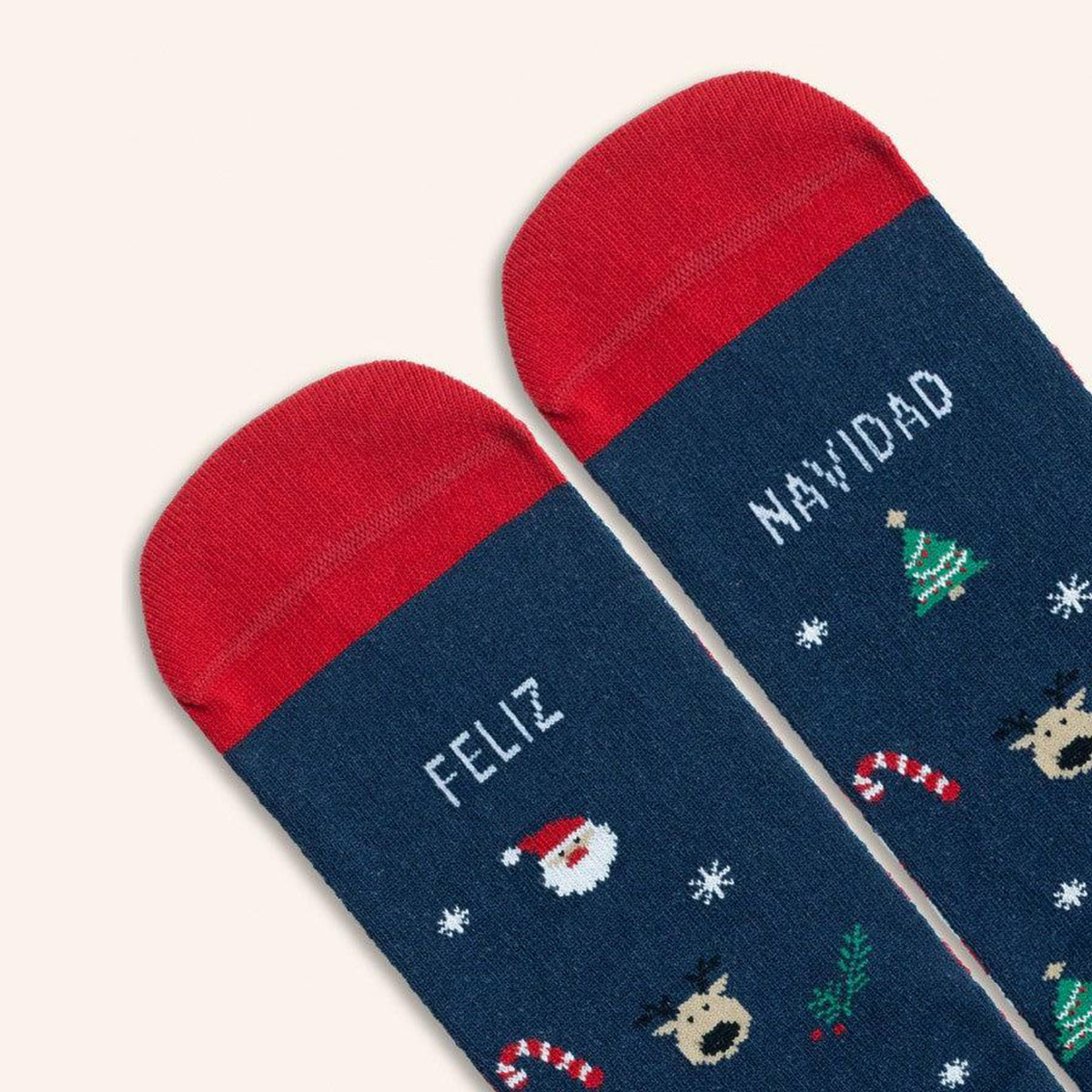 Calcetines "Feliz Navidad" - low impact