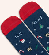 Calcetines "Feliz Navidad" - low impact