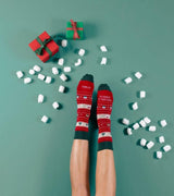 Calcetines "Familia ayudante de Papá Noel"