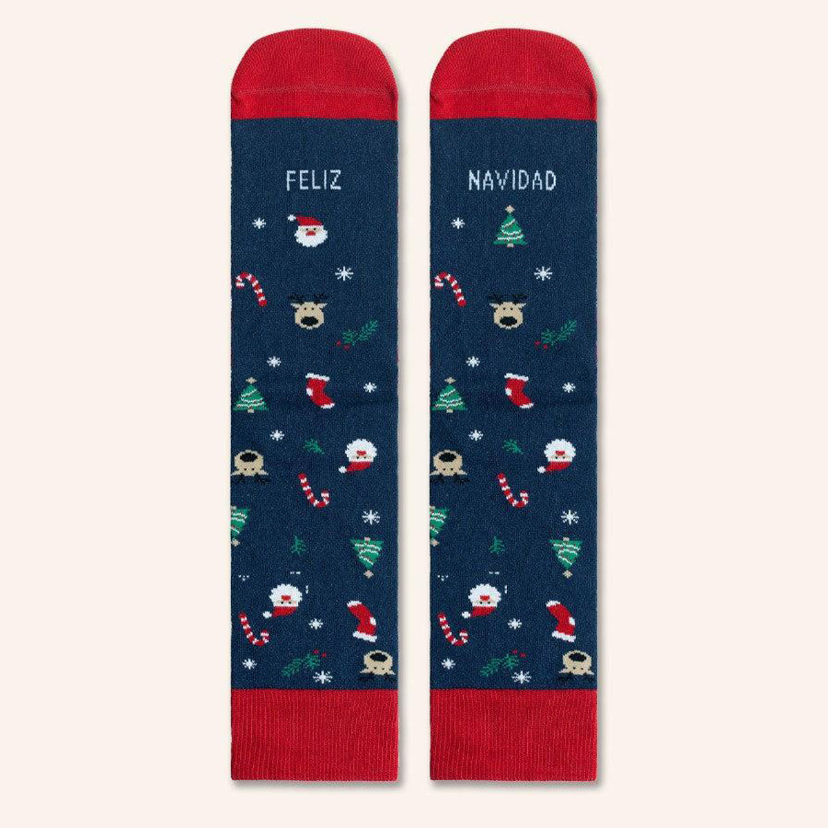 Calcetines "Feliz Navidad" - low impact