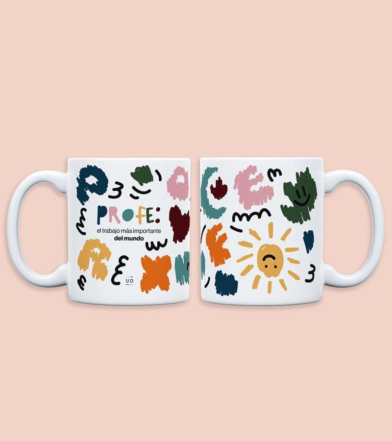 Kit Taza + calcetines "Gracias profe, por hacerme sentir capaz"