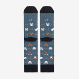 Calcetines "Amor Gatuno" verde