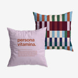 Funda de cojín "Persona vitamina" Fam