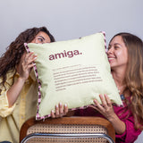 Funda de Cojín "Amiga" Fam