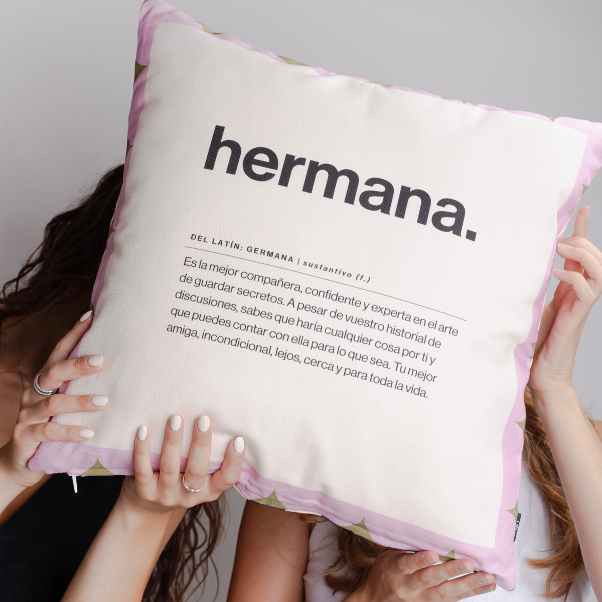 Funda de Cojín "Hermana" Fam