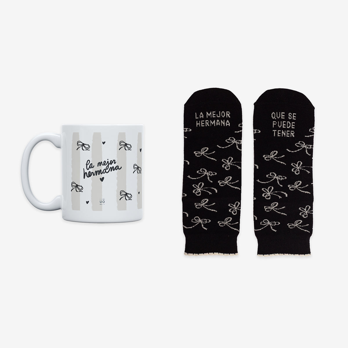 Kit Taza + Calcetines "La mejor hermana que se puede tener " Fam