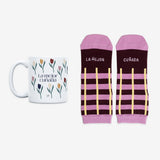 Kit Taza + Calcetines "La mejor cuñada" Fam