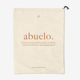 Bolsa Tela Regalo "Abuelo definición" NEW