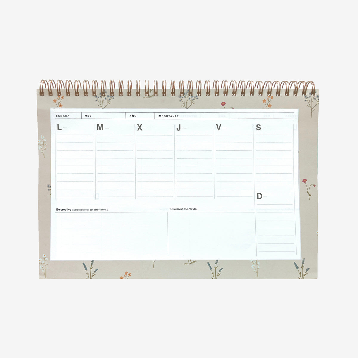 Organizador Semanal "Silvestre"