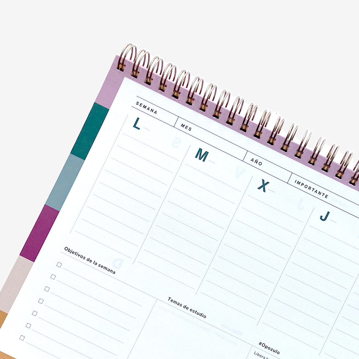 Organizador Semanal "Opoplanner"