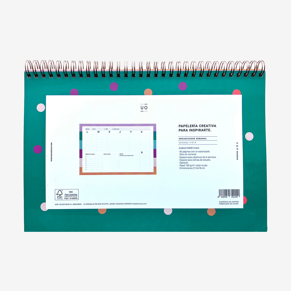 Organizador Semanal "Opoplanner"