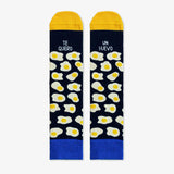 Calcetines "Te quiero un huevo" Blue