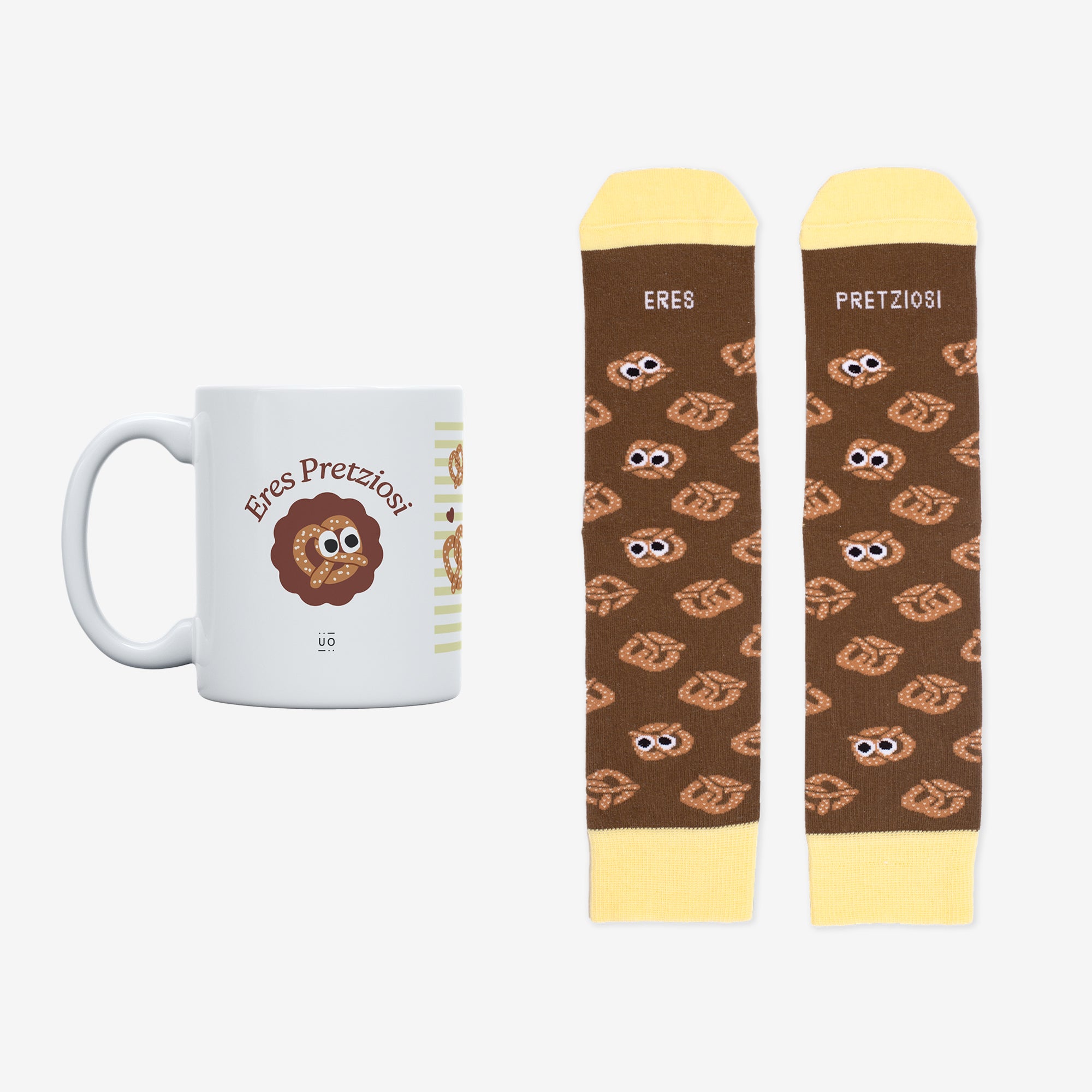 Kit Taza + Calcetines "Eres pretziosi"