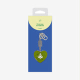 Llavero metálico "I love you so matcha"