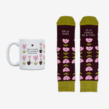 Kit Taza + Calcetines "Ser la guapa de la familia no es fácil" DramaQueen