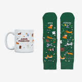 Kit Taza + Calcetines "Amor Perruno" Doglover