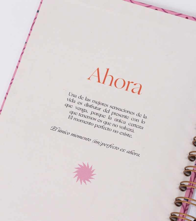 Libreta "El momento perfecto"