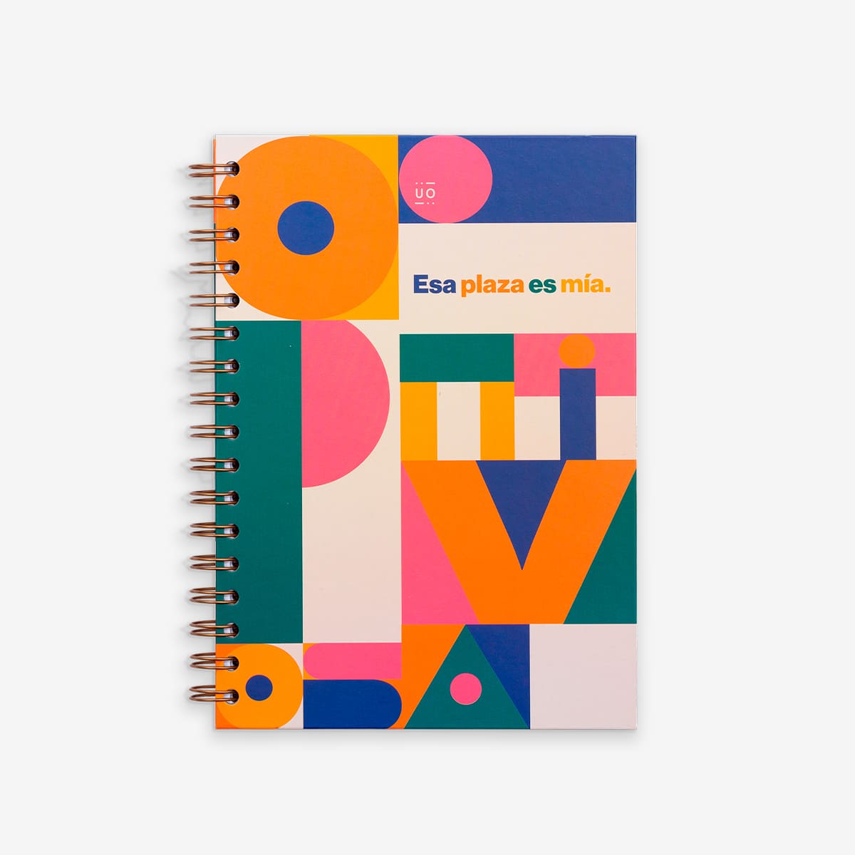 Libreta "Esa plaza es mía"