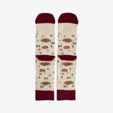 Calcetines solidarios "More hummus, less drama"