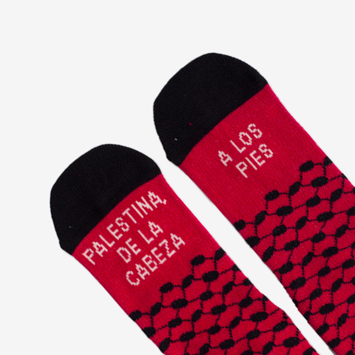 Calcetines Mini solidarios "Palestina, de la cabeza a los pies"
