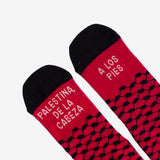 Calcetines Mini solidarios "Palestina, de la cabeza a los pies"