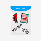 Parches Palestina contigo (pack de 4)
