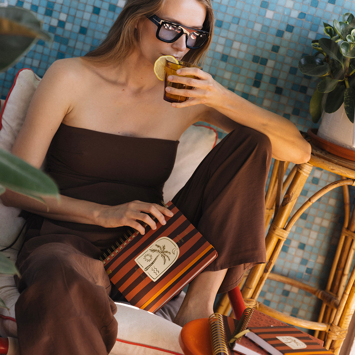 Agenda Anual 2026 "Palm" Semana Vista