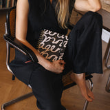 Agenda Anual 2026 "Noir" Semana Vista