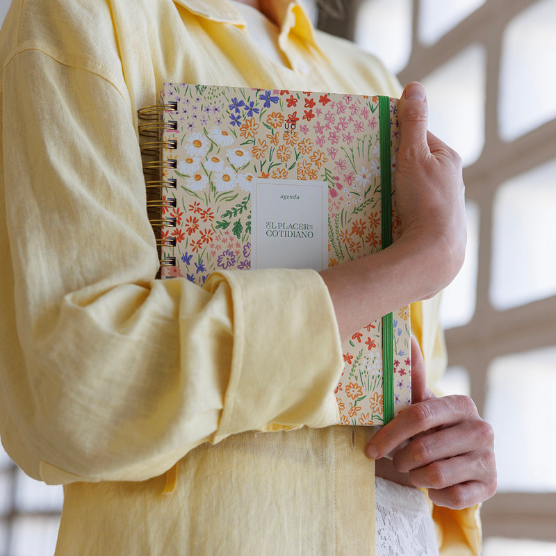 Agenda Anual 2026 "Bloom" Semana Vista