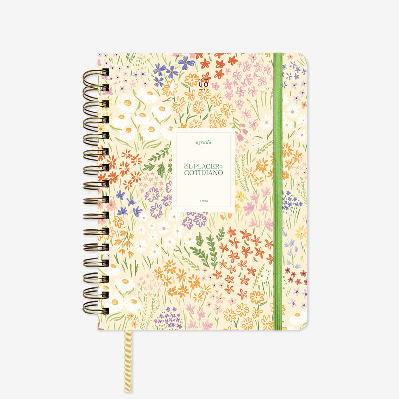 Agenda Anual 2026 "Bloom" Semana Vista