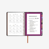 Agenda Anual 2026 "Equilibrio" Semana Vista