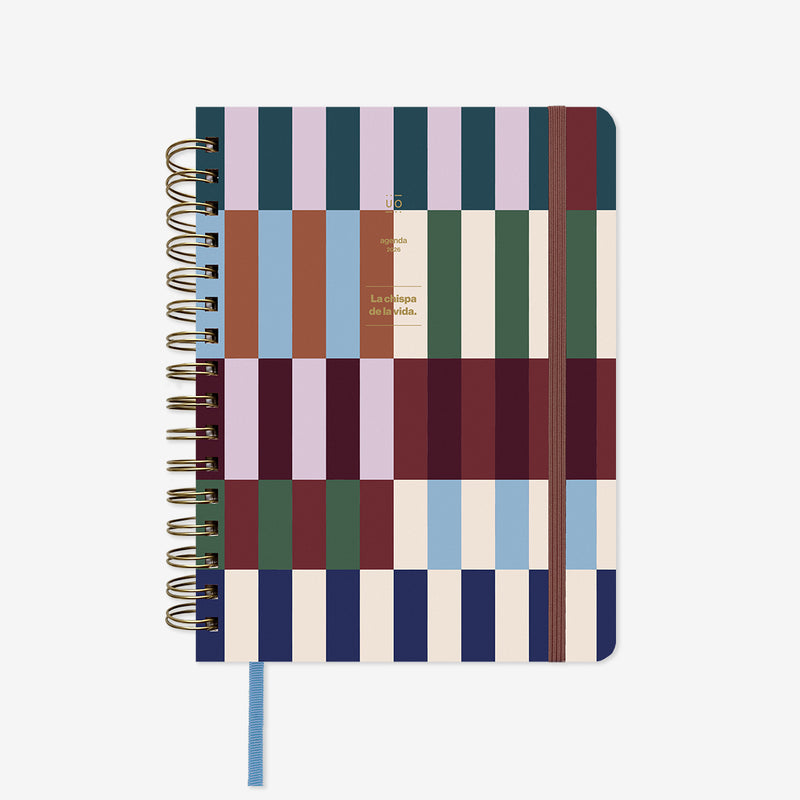 Agenda Anual 2026 "Copenhague" Semana Vista