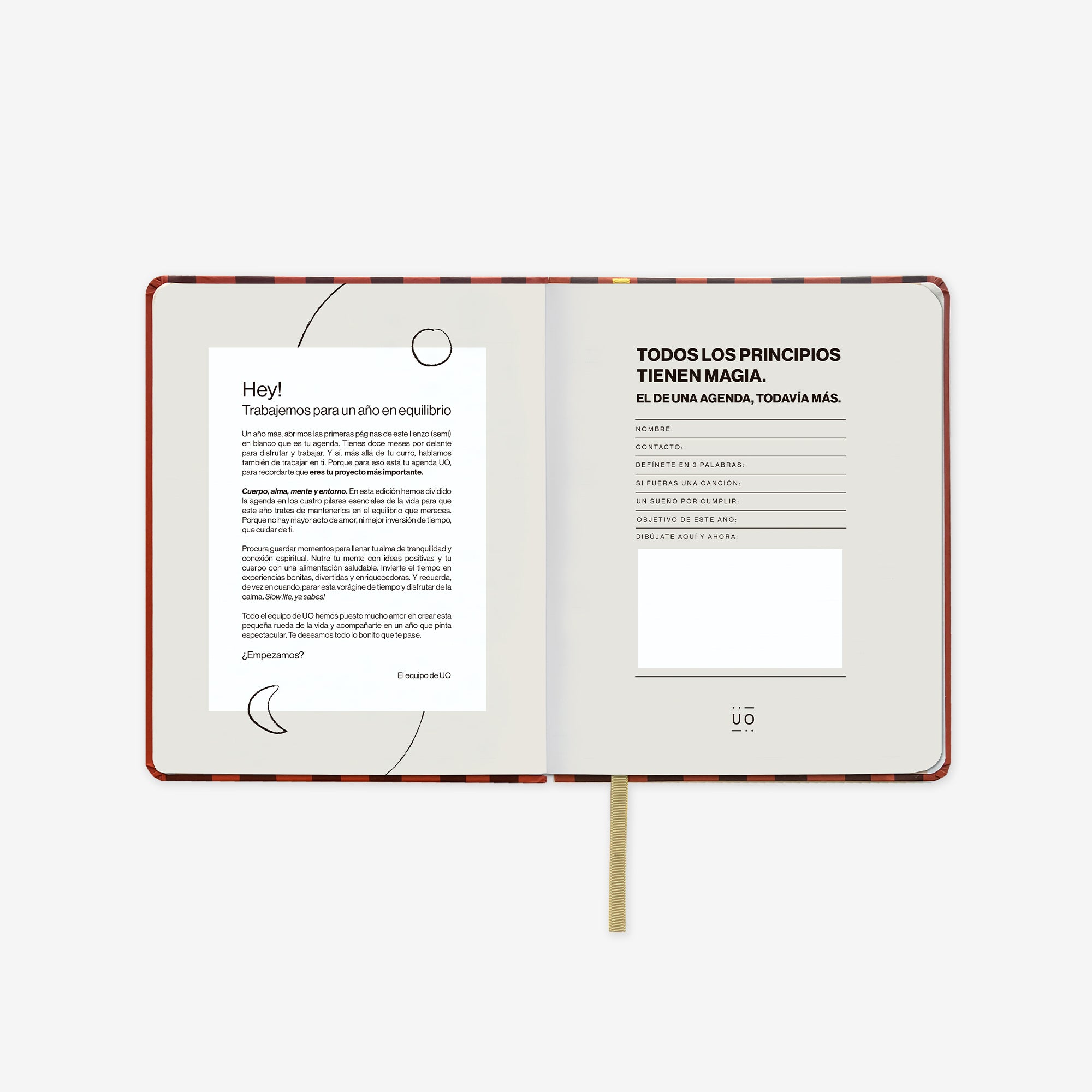 Agenda Anual 2026 "Palm" Mini