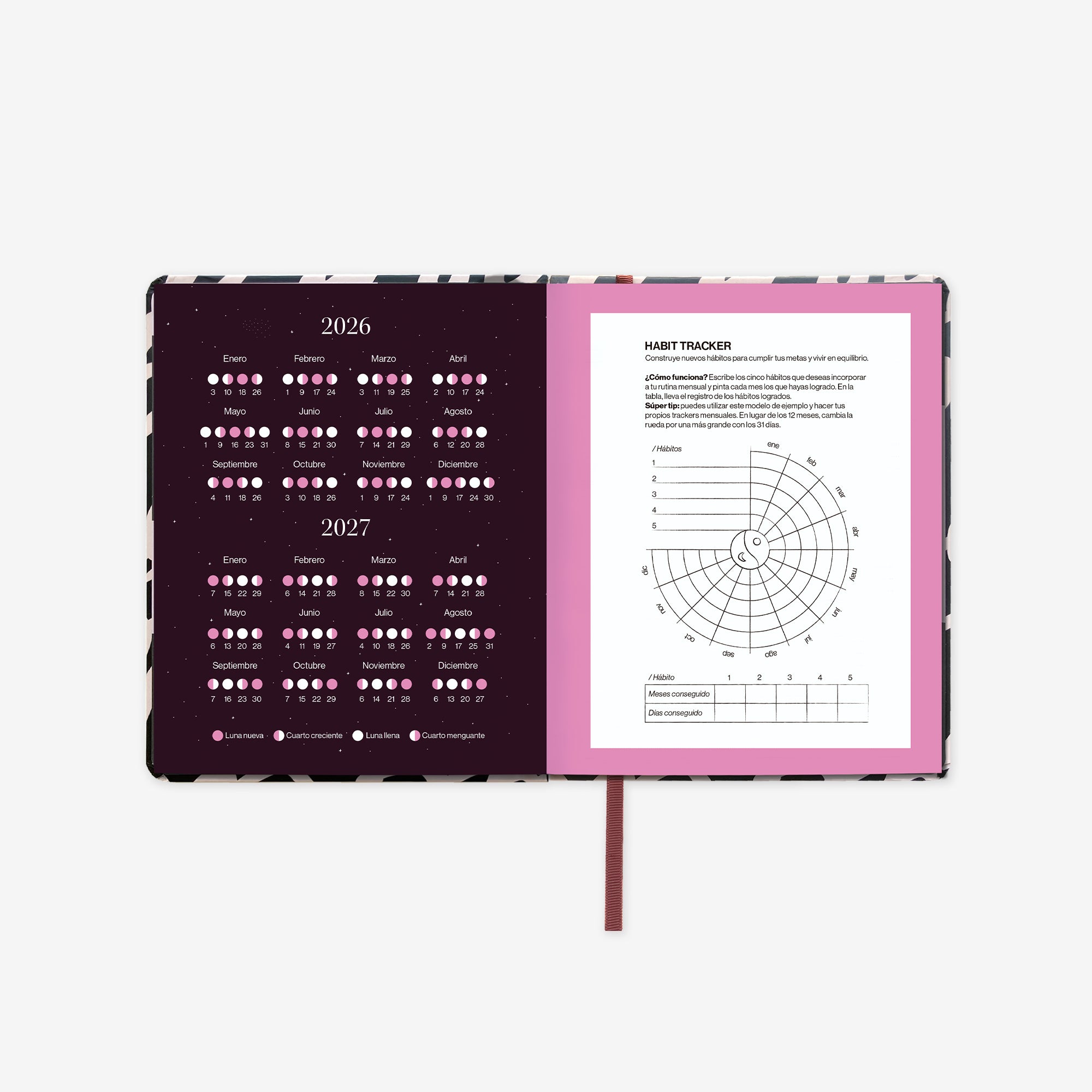 Agenda Anual 2026 "Noir" Mini